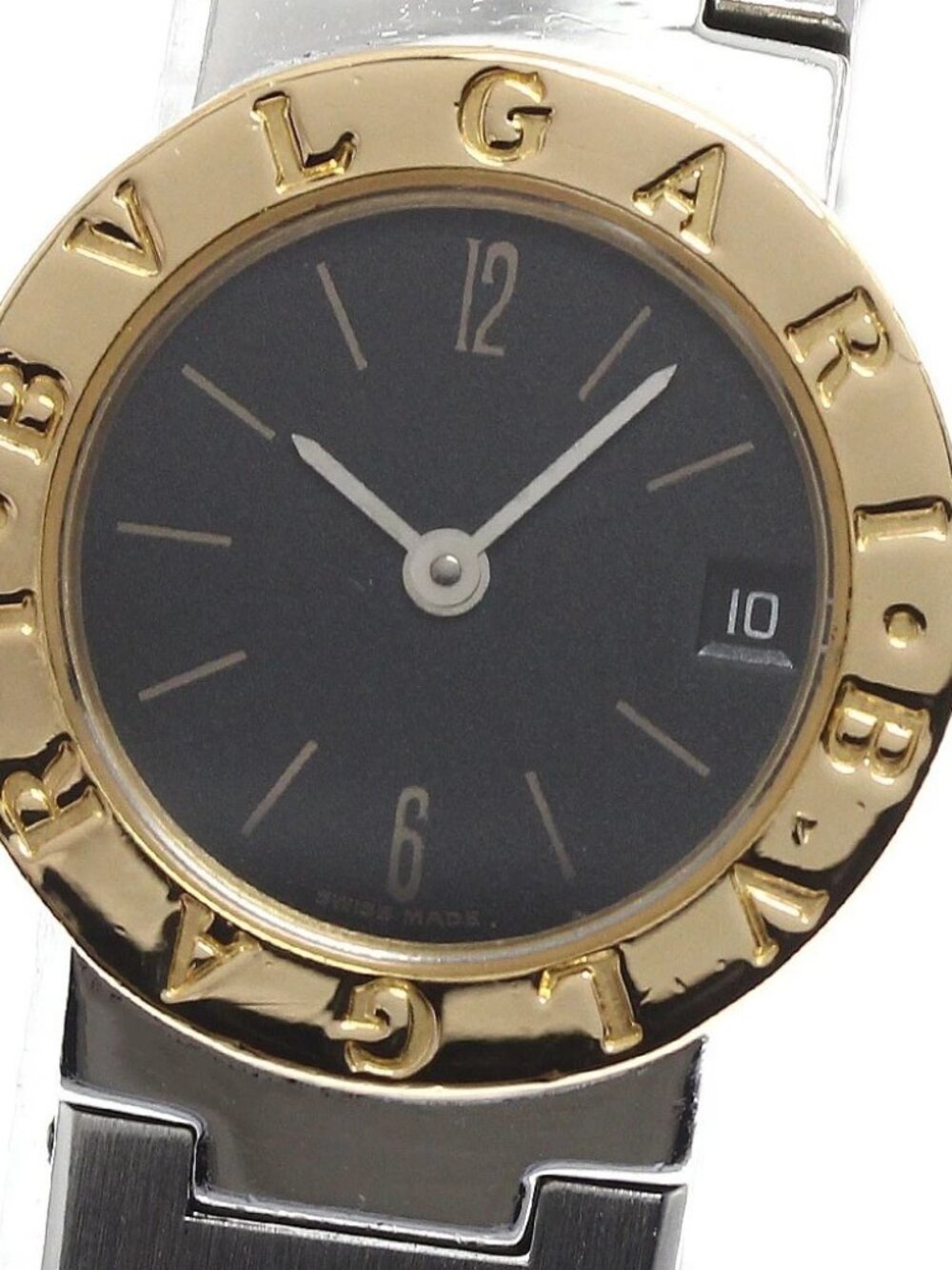 BVLGARI BVLGARIBVLGARI BB23SGD Date black Dial Quartz Ladies Watch_893860